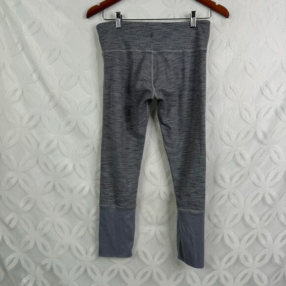 Lululemon Wunder Under Crop Special Edition Wee Are From Space Legging Size 8 - Picture 6 of 11